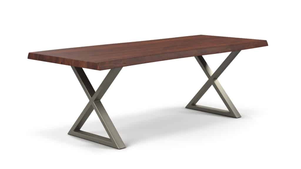 Brooks Dining Table X Base by Urbia Imports Finish Options Concepts